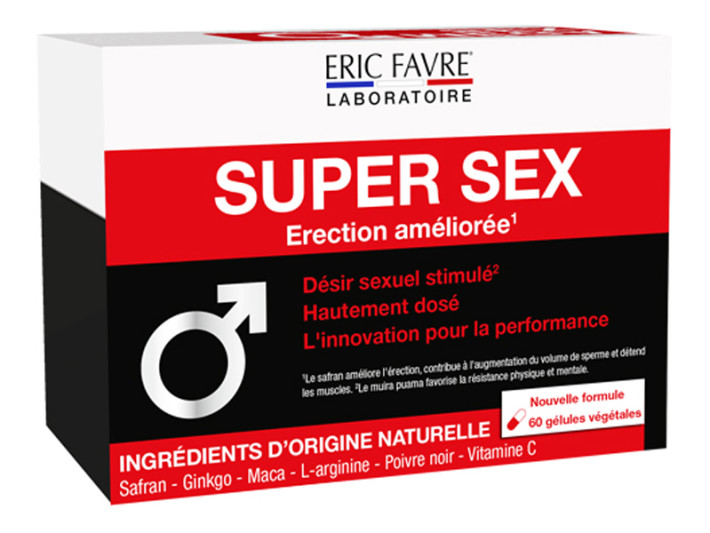 Stimulant sexuel Super Sex - Laboratoires Eric Favre
