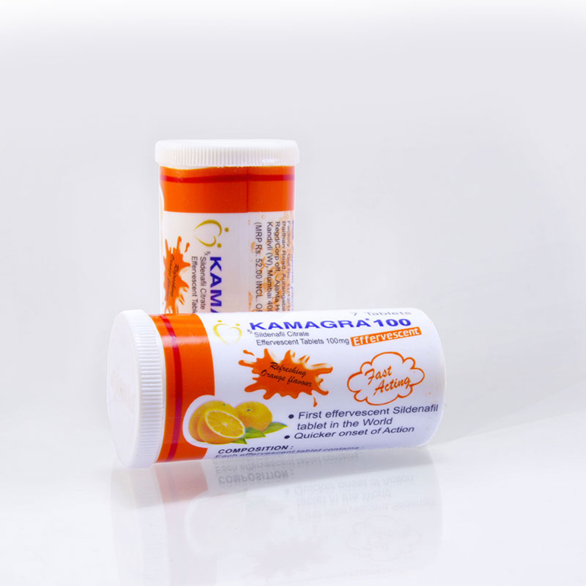 4x paquets Kamagra effervescent 100 mg (28 comprimés) - Exp. 12/2023 -1